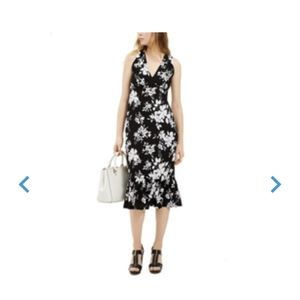 Floral print dress by Micheal kor